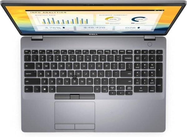Dell Precision 3550 Laptop 15.6 - Intel Core i7 10th Gen - i7-10510U - Quad Core 4.9Ghz - 256GB SSD - 16GB RAM - Nvidia - Image 6