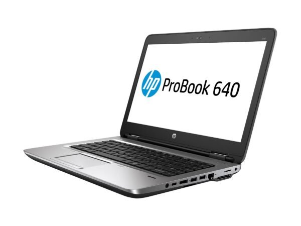 HP ProBook 640 G2 Touch - Intel Core i5 6th Gen - 8GB DDR4 RAM - 256GB SSD - 14.1" Touchscreen HD Display - Intel Graphics - Windows 10 Pro - Silver