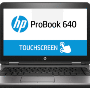 HP ProBook 640 G2 Touch - Intel Core i5 6th Gen - 8GB DDR4 RAM - 256GB SSD - 14.1" Touchscreen HD Display - Intel Graphics - Windows 10 Pro - Silver