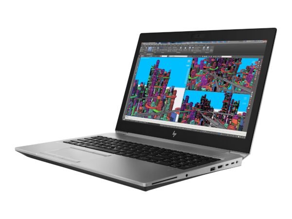 HP ZBook 15 G5 - Intel Core i7H 8th Gen - 32GB DDR4 RAM - 512GB SSD - 15.6" FHD Display - Nvidia 4GB Graphics - Windows 10 Pro - Black